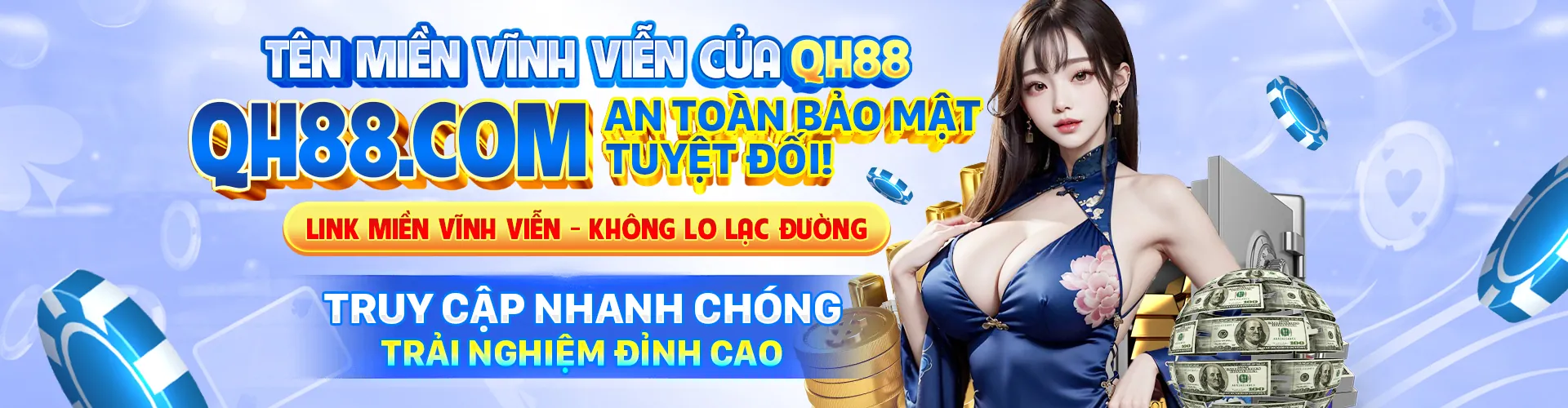 Giao diện nền tảng QH88 với các trò chơi đa dạng và ưu đãi hấp dẫn